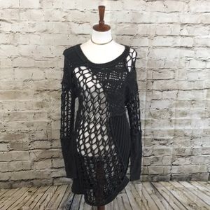 || All Saints || Coal Summer Court Knit Dress US6